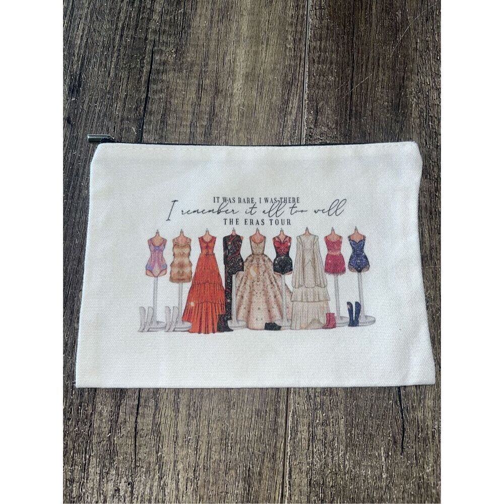 Taylor Swift Eras Tour Canvas Cosmetics Pouch